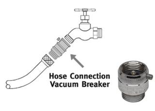 Hose Bibb Anti-Siphon Breaker