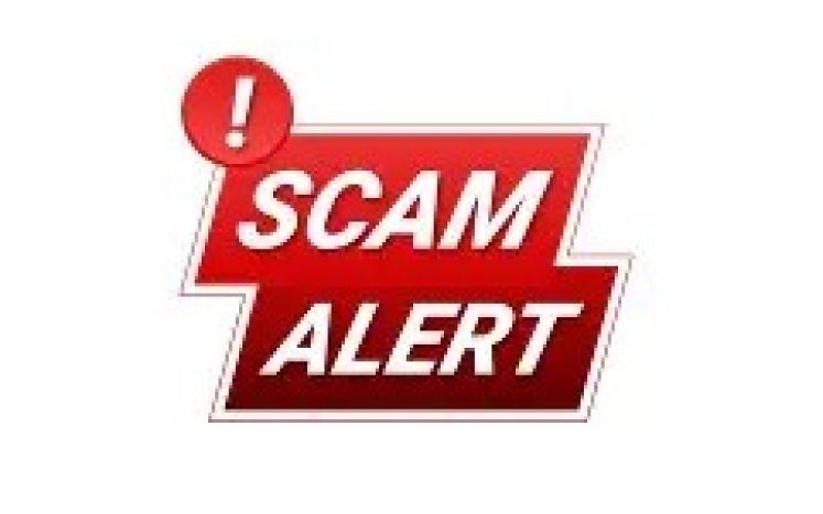 Scam alert